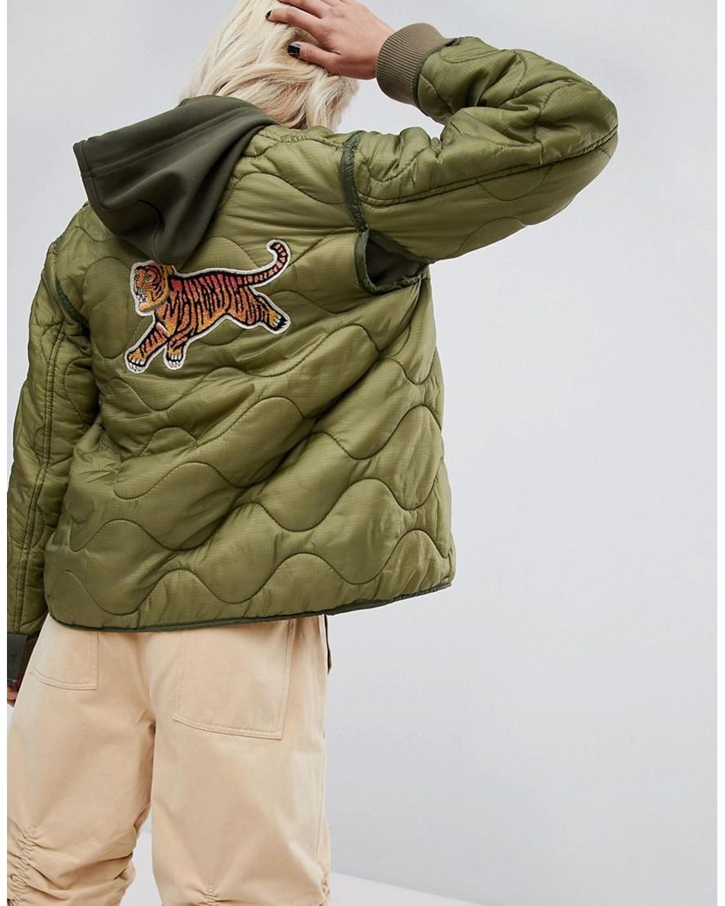 Maharishi tiger shop jacket