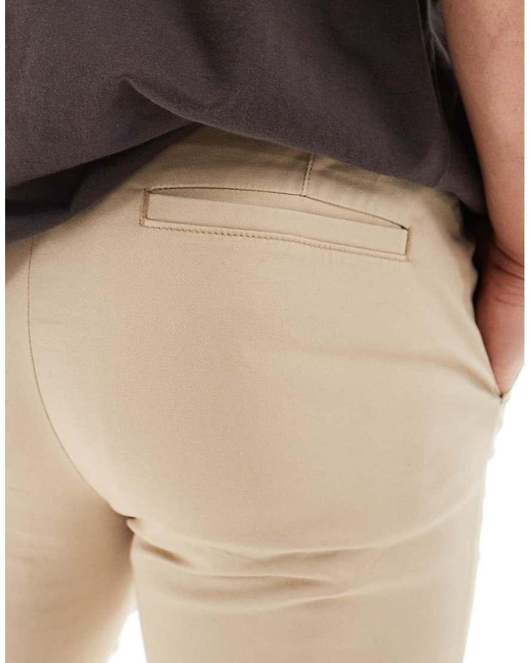 ASOS Natural Skinny Chinos for men