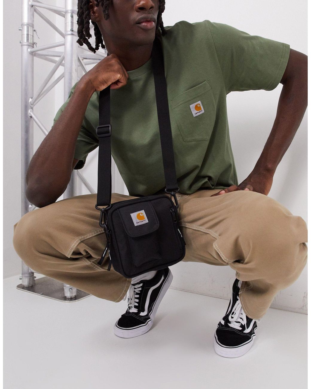Essentials Flight Bag Carhartt WIP pour homme en coloris Noir | Lyst