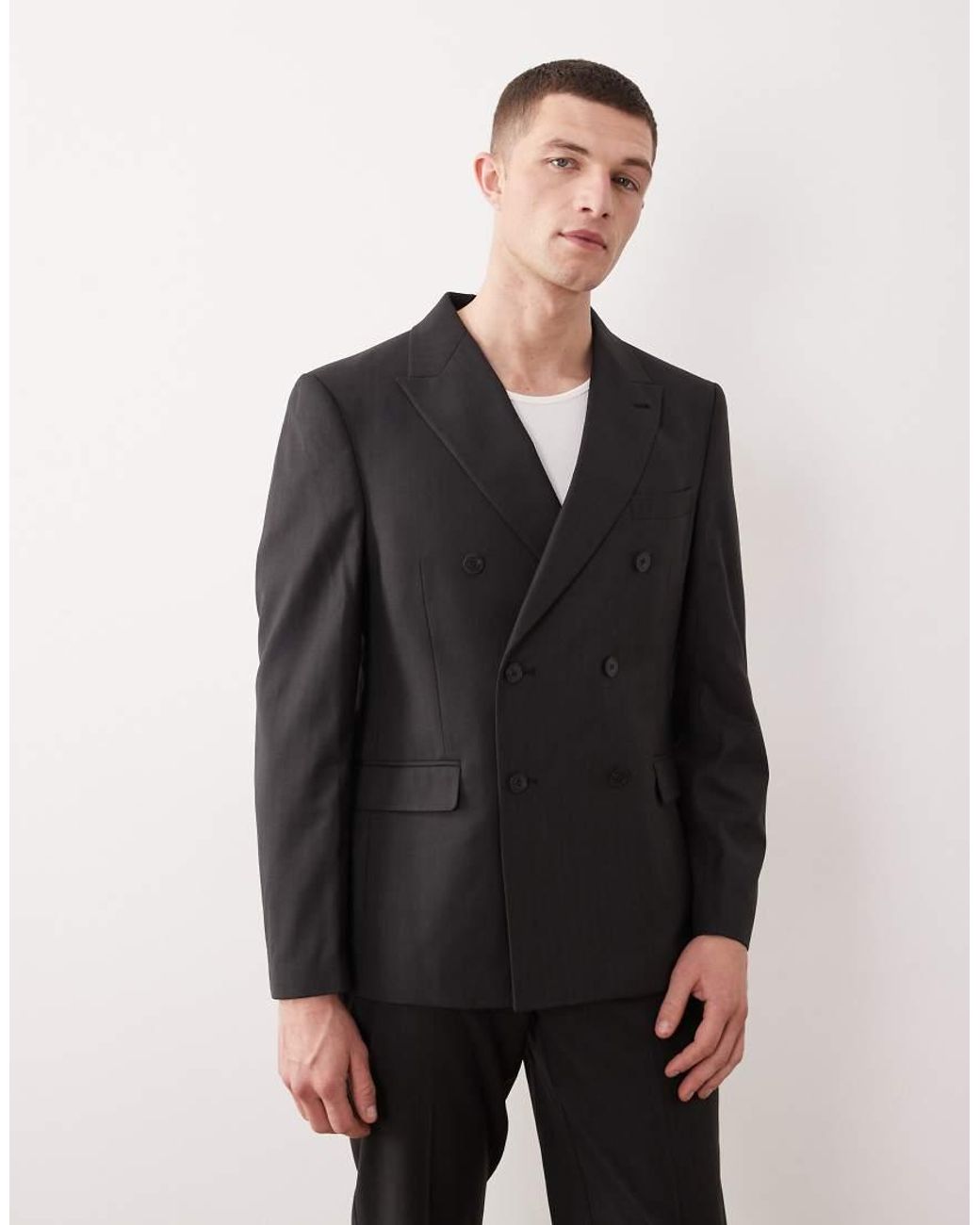ASOS Black Slim Suit Jacket for men