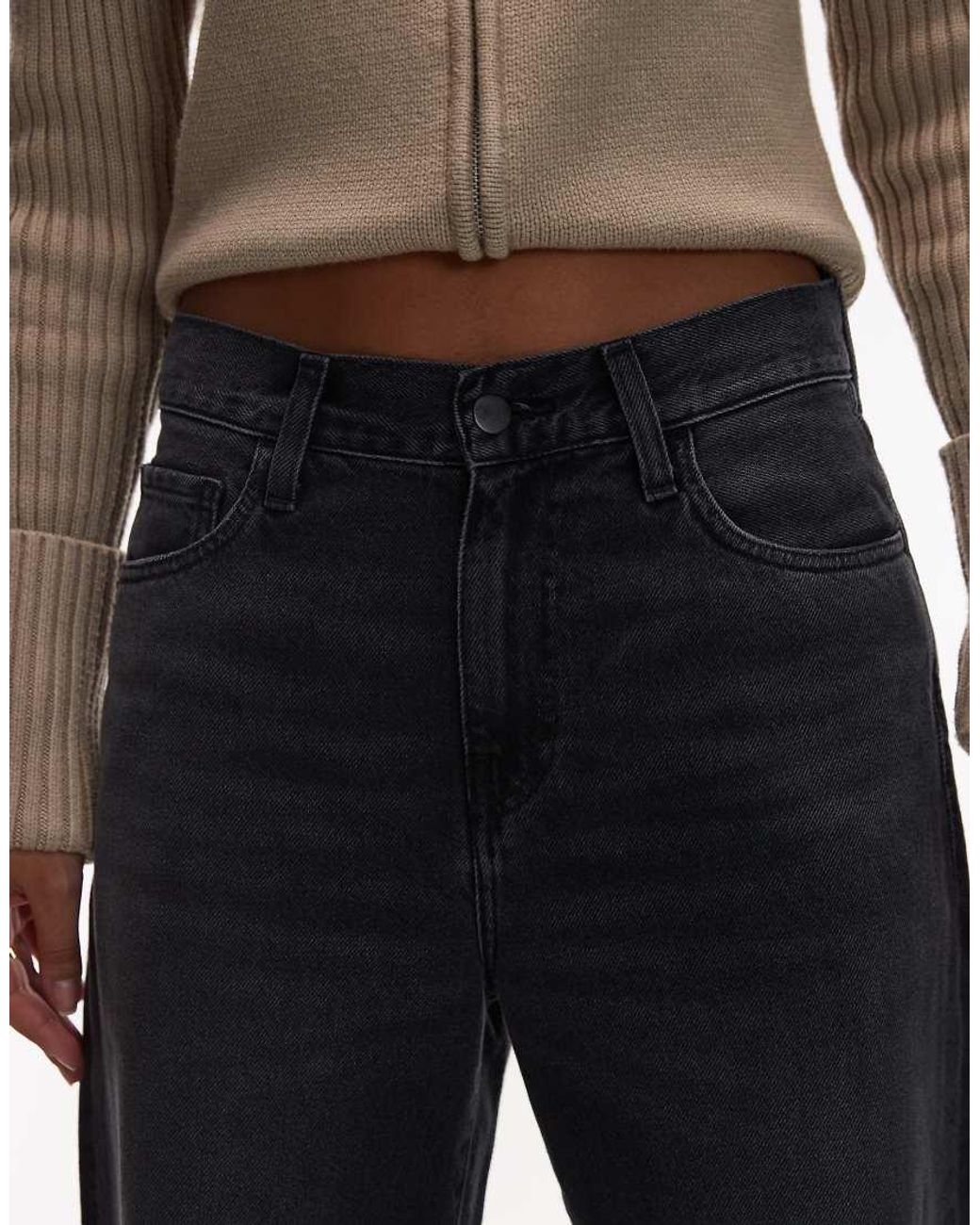 Carhartt Black Arin Tapered Jeans