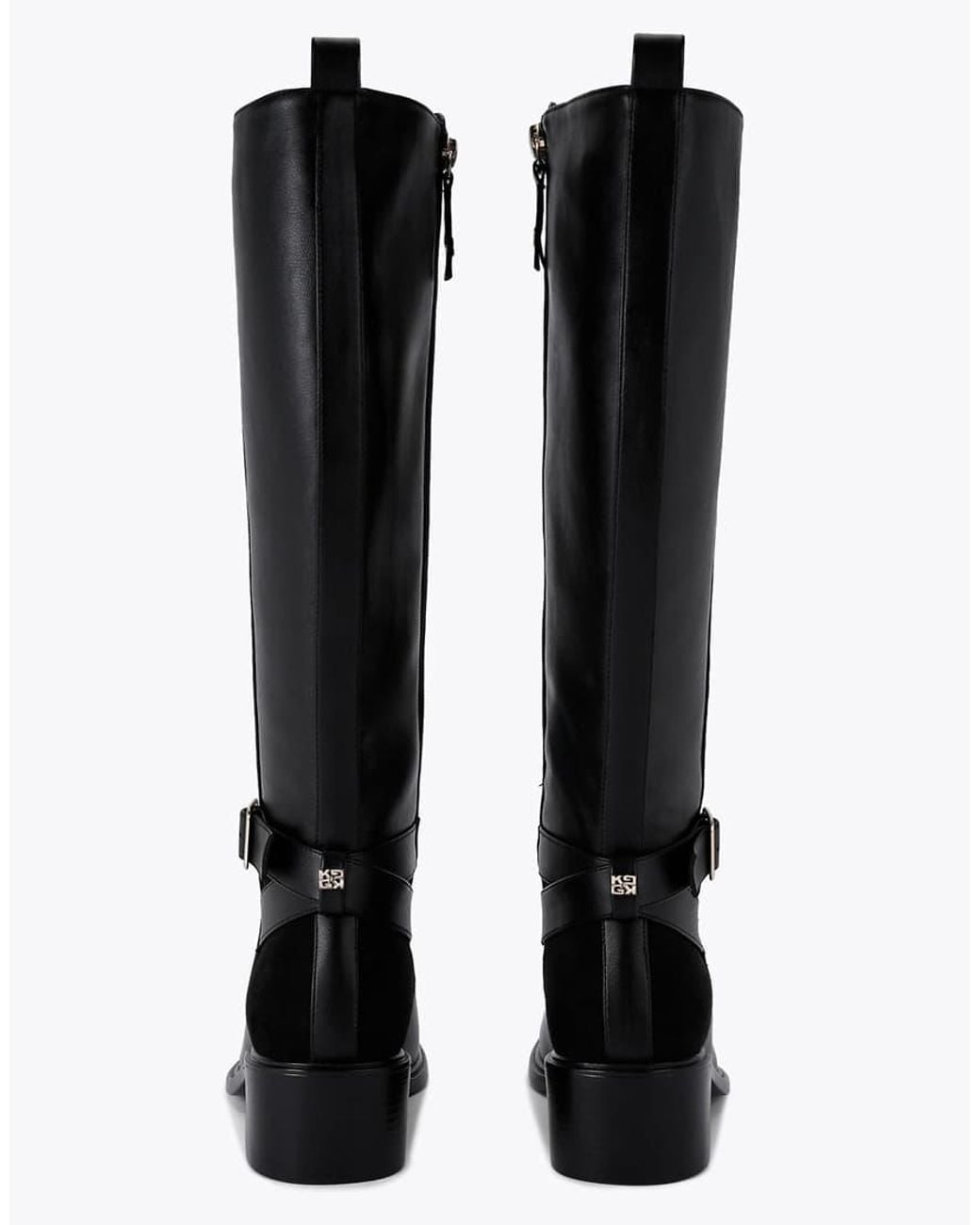 KG by Kurt Geiger Black Helen High Leg Knee Boots