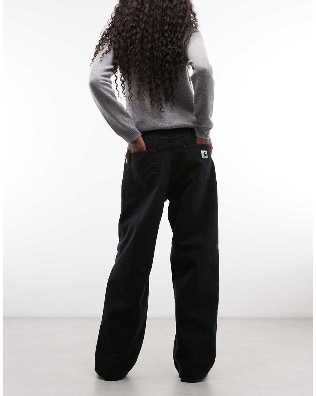 Carhartt Gray Brandon Loose Fit Trousers
