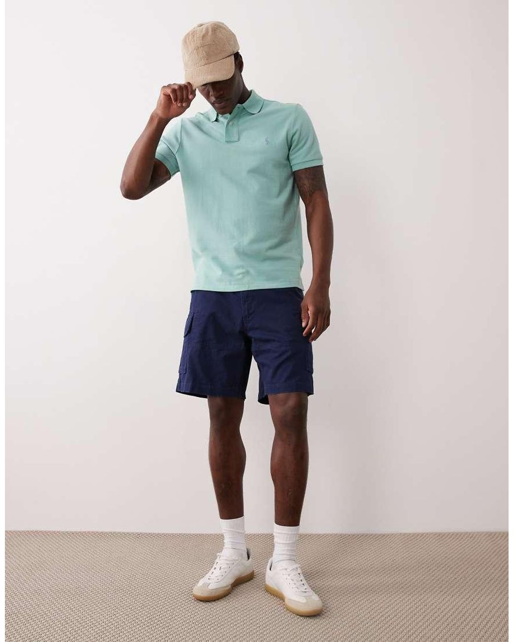 Polo Ralph Lauren Green Gellar Cargo Shorts for men
