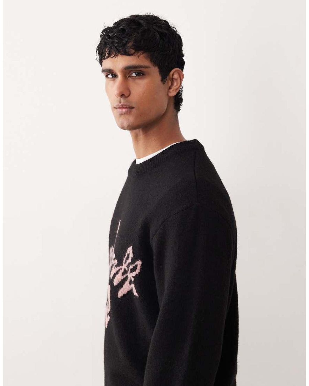 Carhartt Black Chedda Knitted Jumper