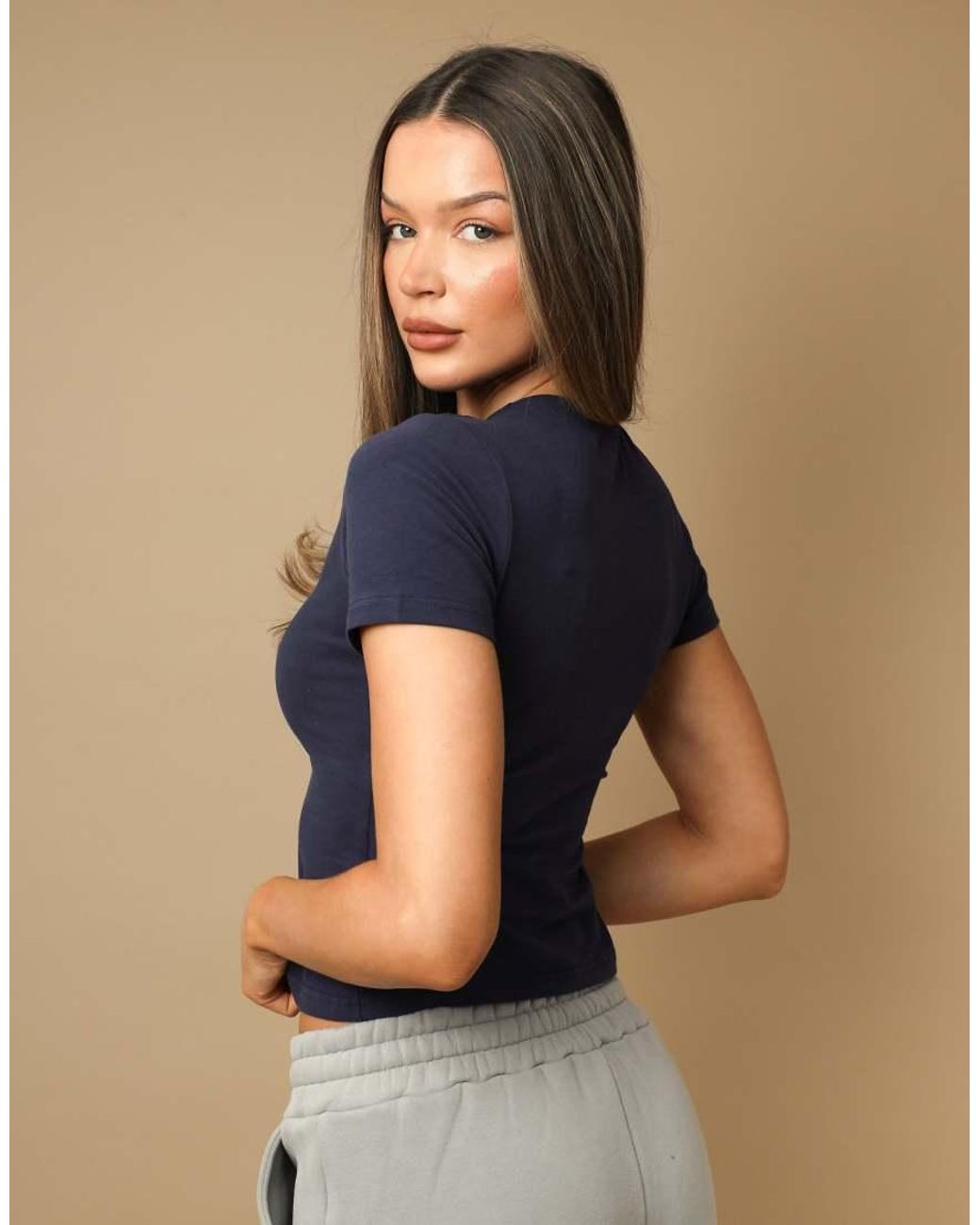 SIMMI Blue Short Sleeve Soft Touch T-Shirt