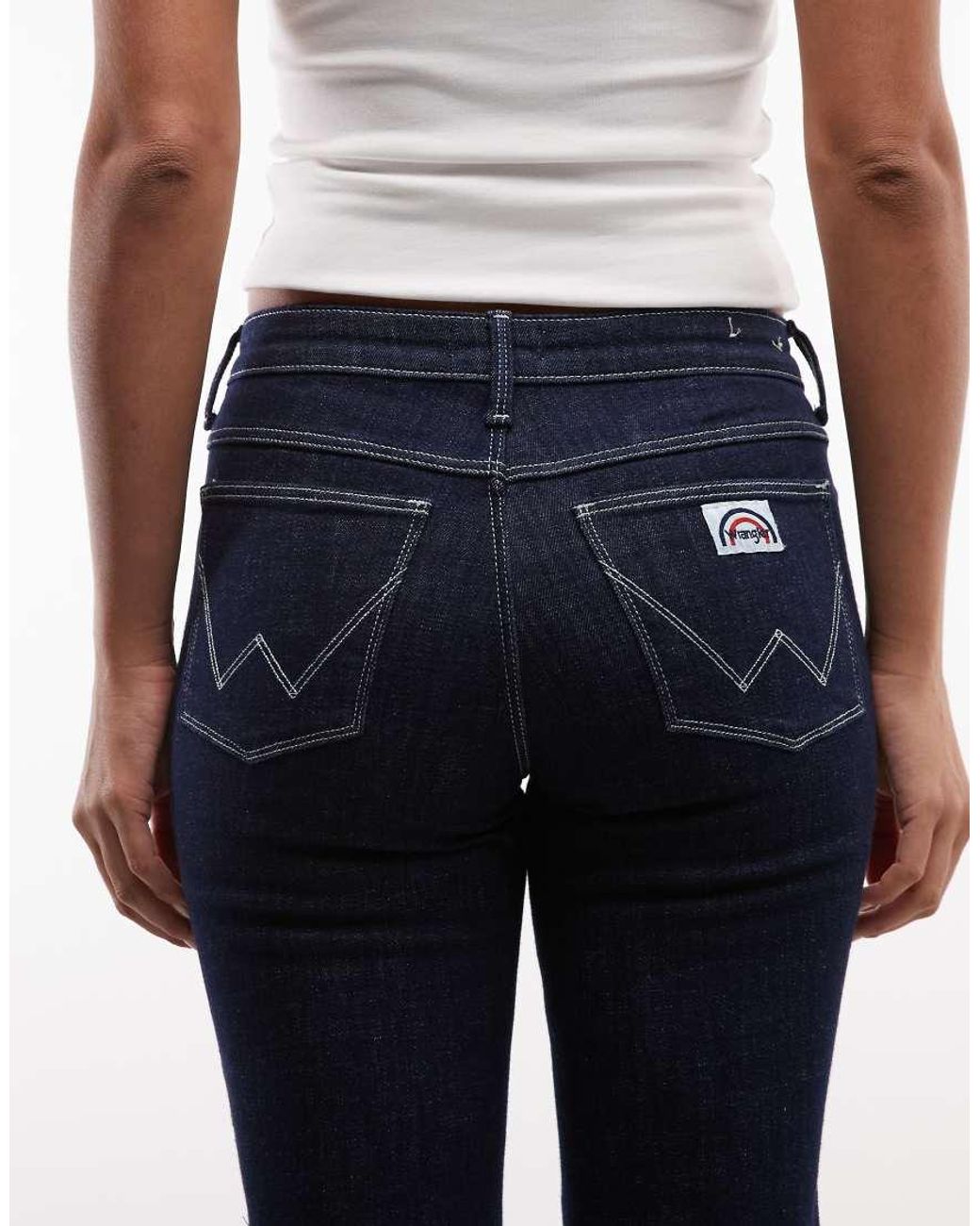 Wrangler Black Flare Denim Jeans