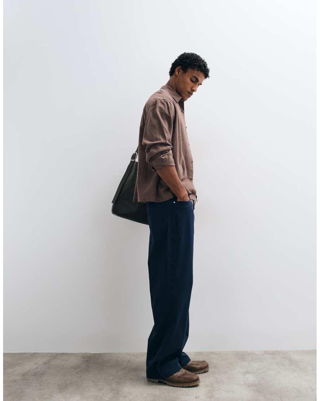 ASOS Blue baggy Pants for men