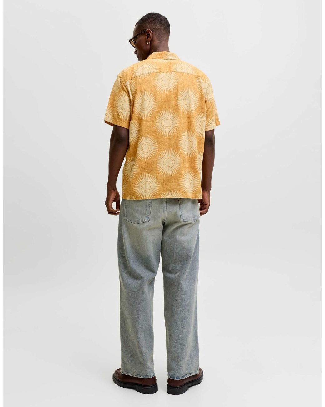 Jack & Jones – freizeithemd in Metallic für Herren