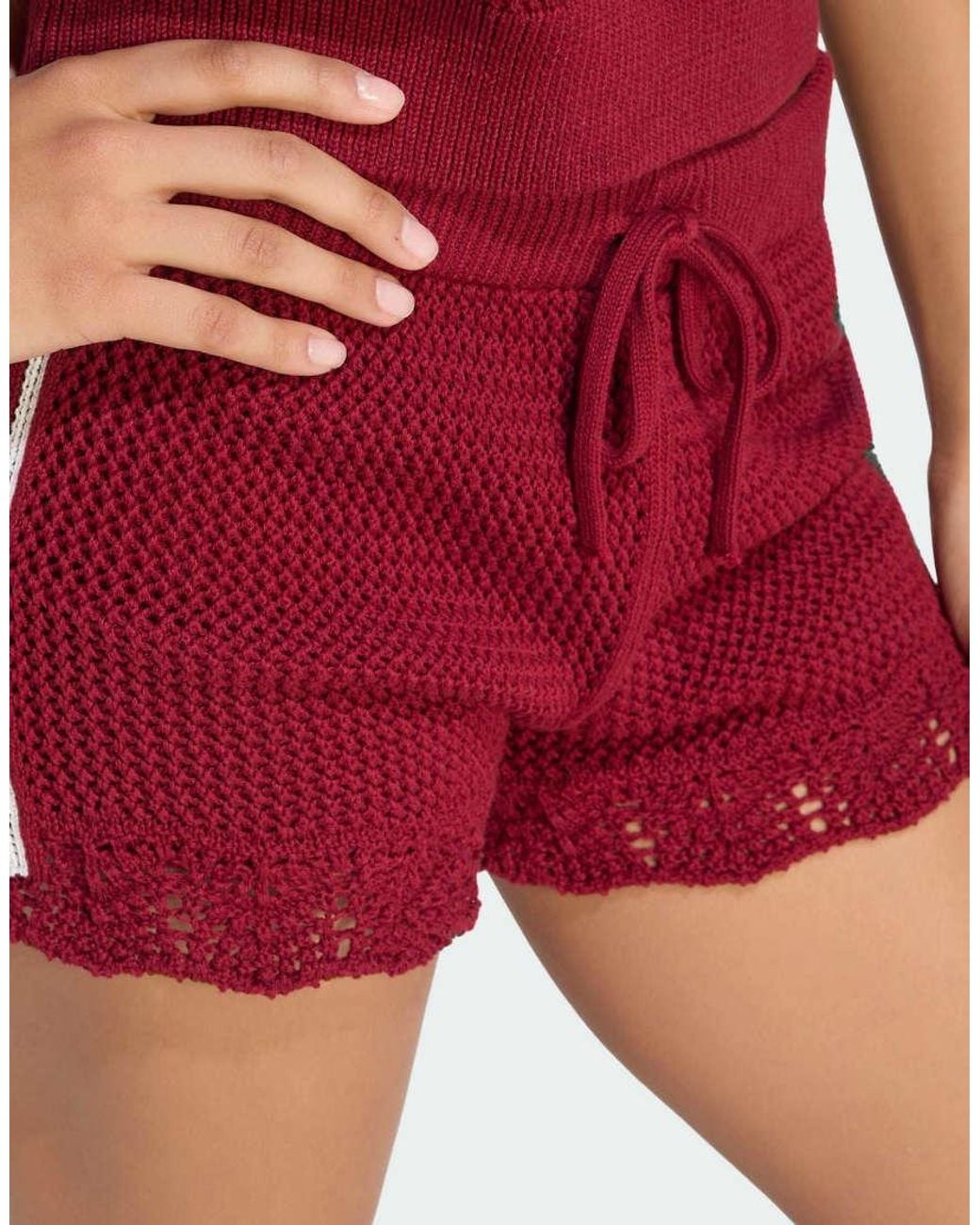 Adidas Originals Red Resort S Shorts W