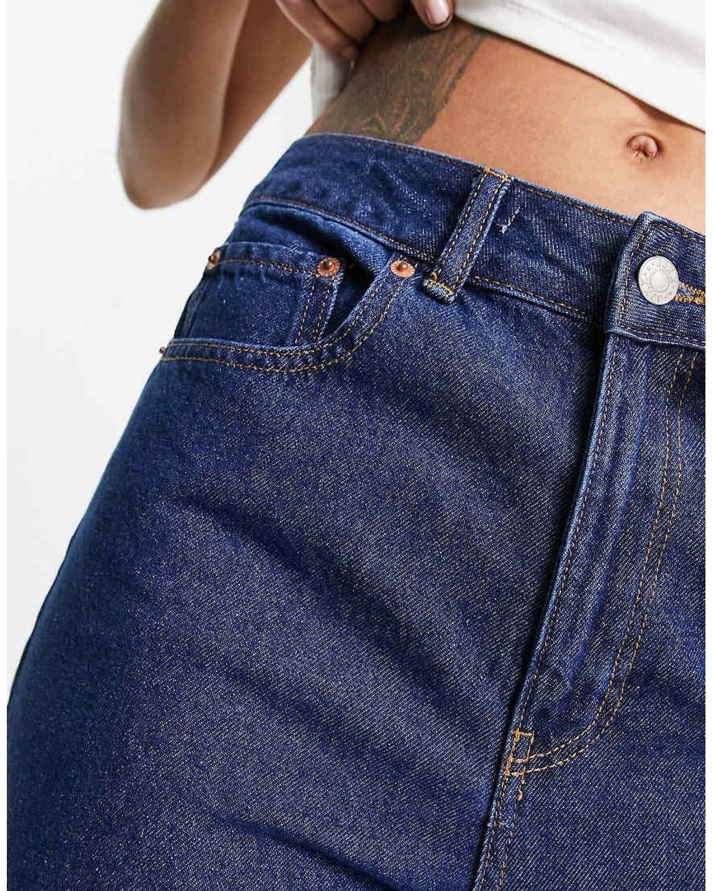 JJXX Blue Tokyo High Waisted Wide Leg Jeans