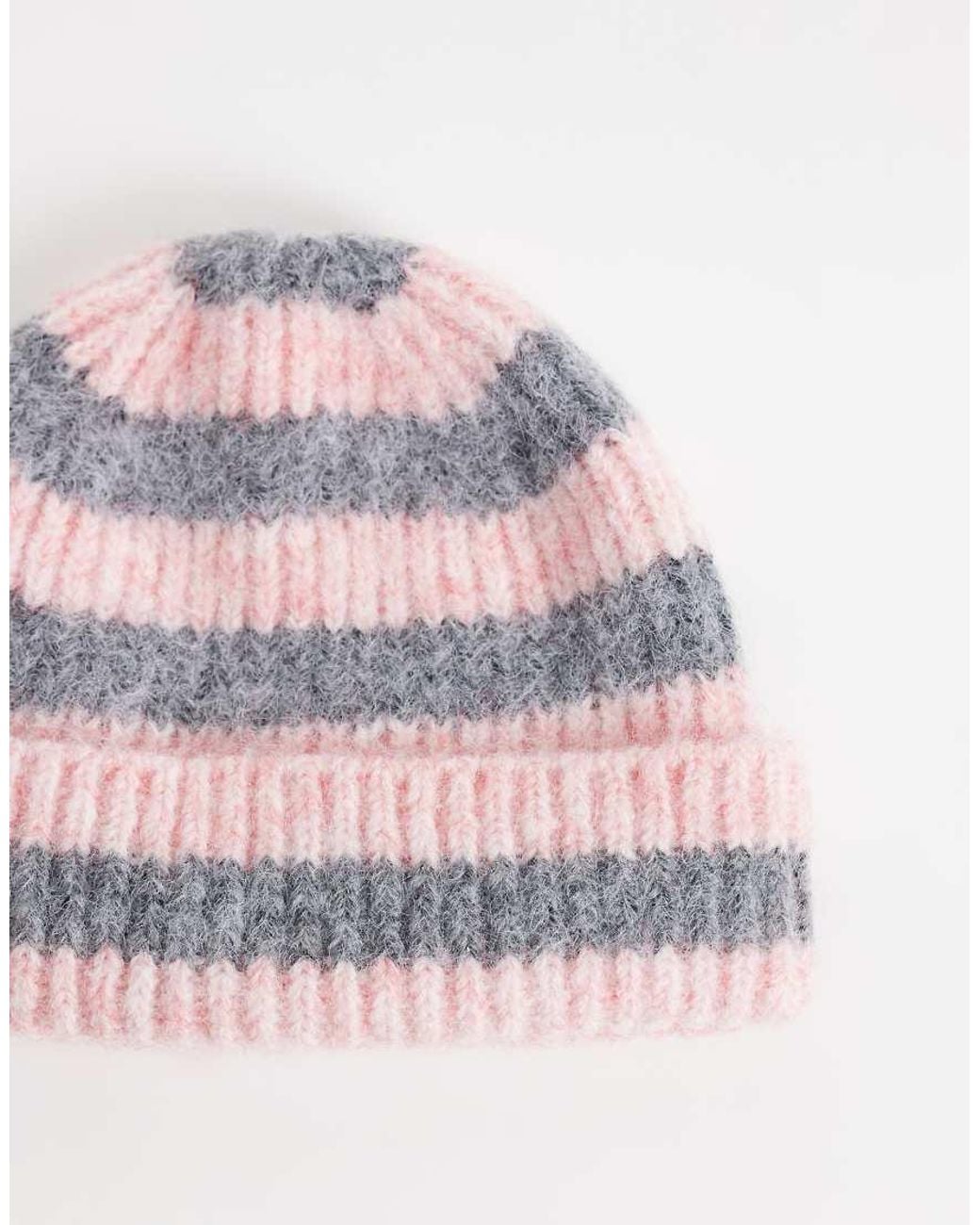 Collusion Pink Fluffy Fisherman Beanie