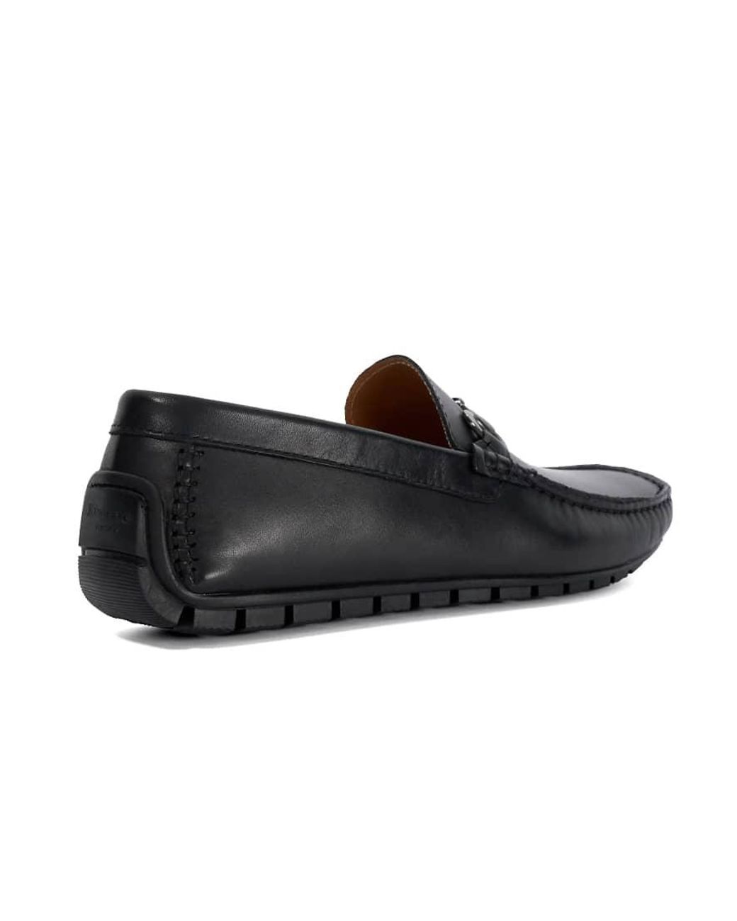 Dune Black Brackon Moccasins for men