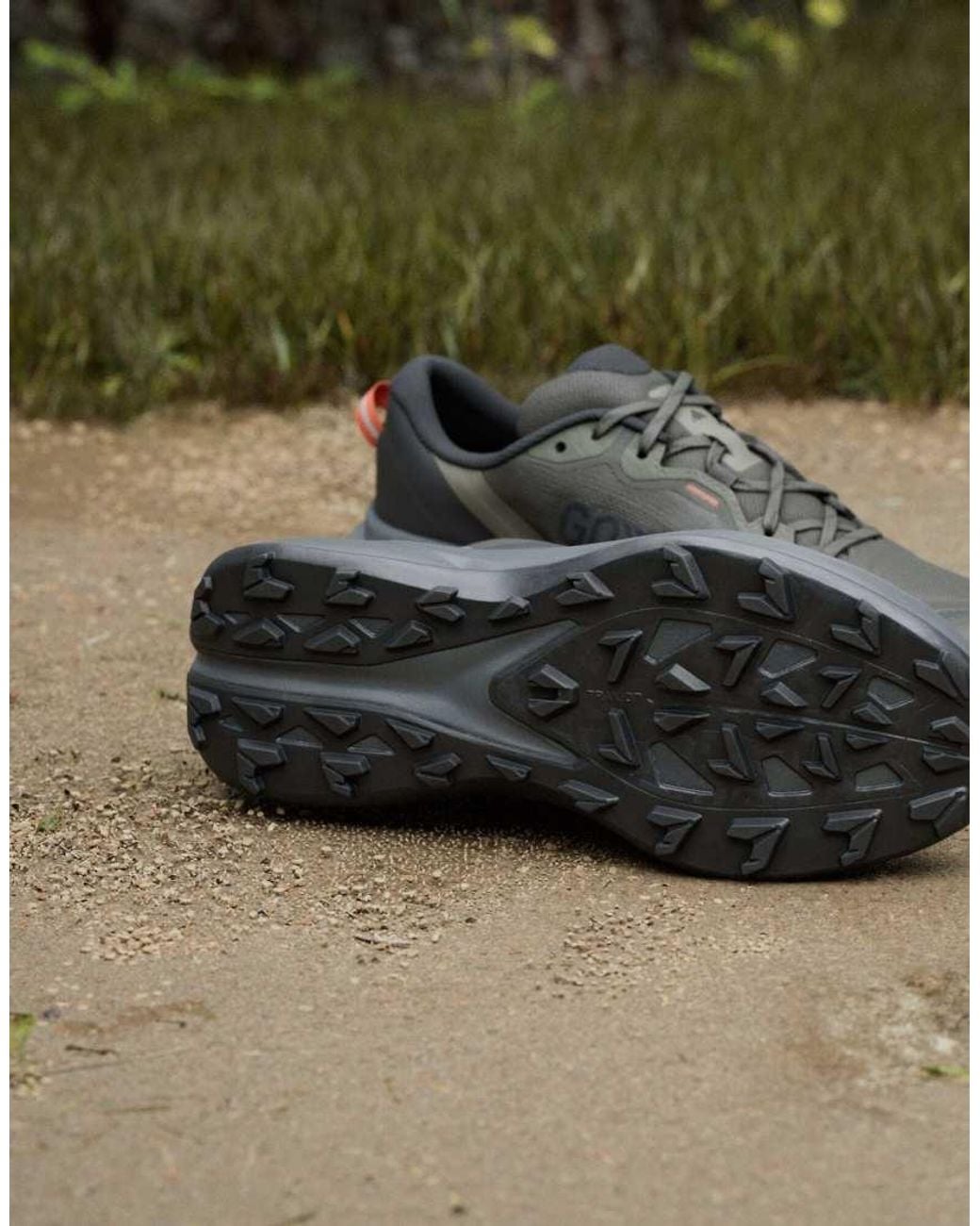 Adidas Originals Black Terrex Tracefinder Plus Gore-tex Trail Running Trainers for men