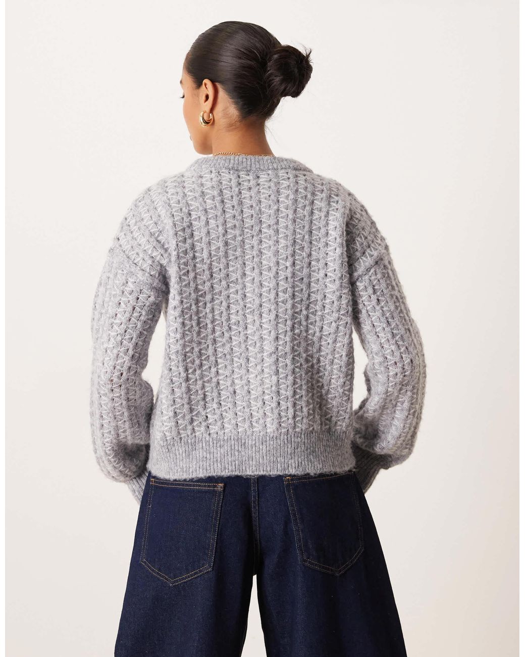 Vila Gray – strickpullover
