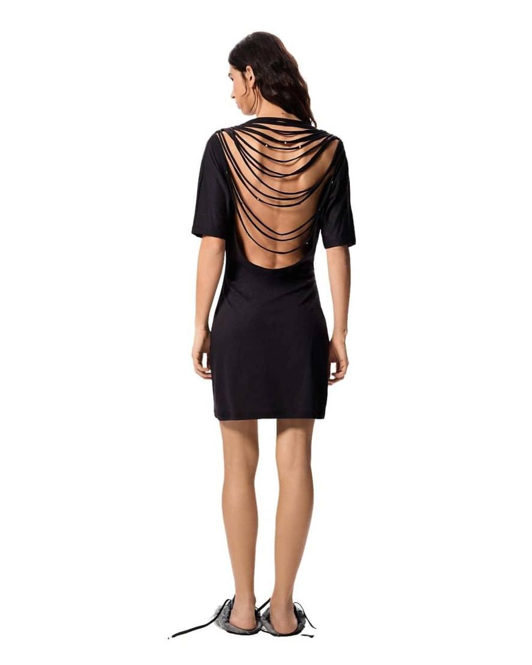 Desigual Black Dress Masha Popova