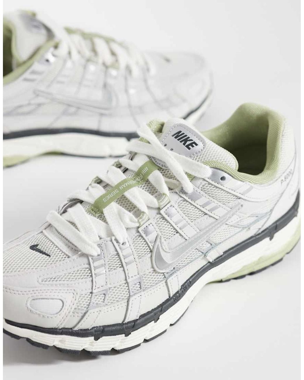 Nike White P-6000 Trainers for men