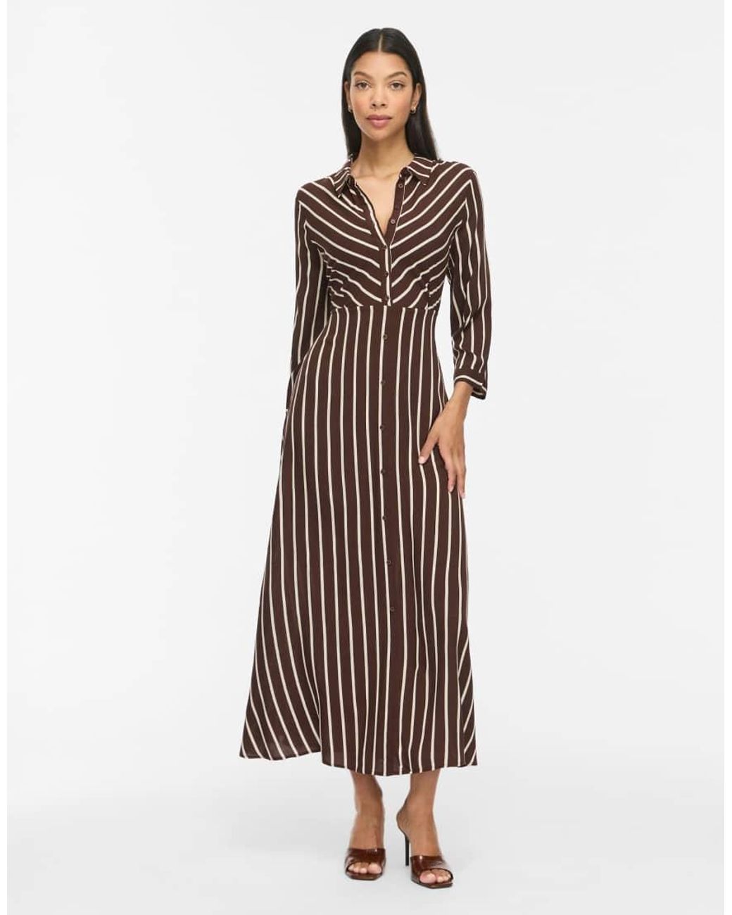 Vila Multicolor Shirt Dress