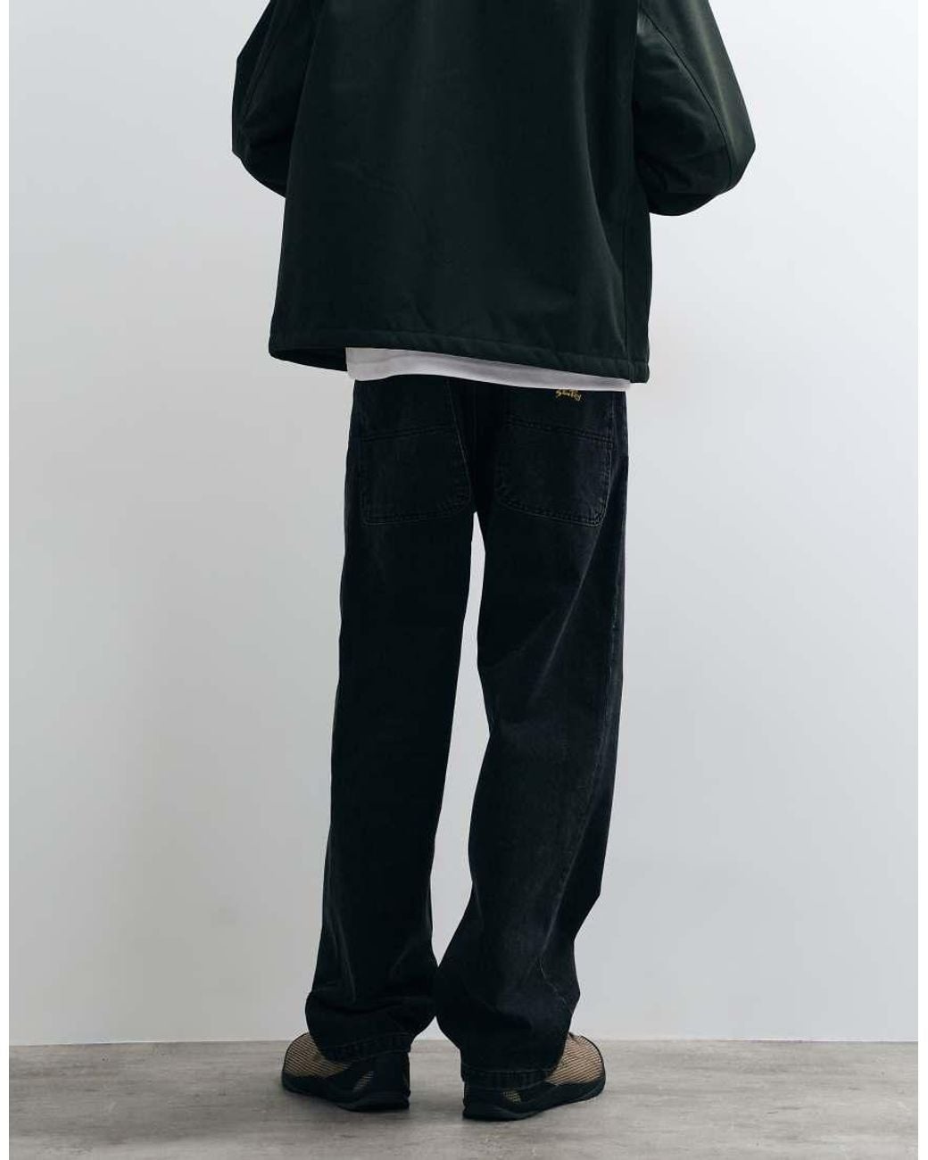 Stan Ray Blue Wide Leg 5 Jeans for men