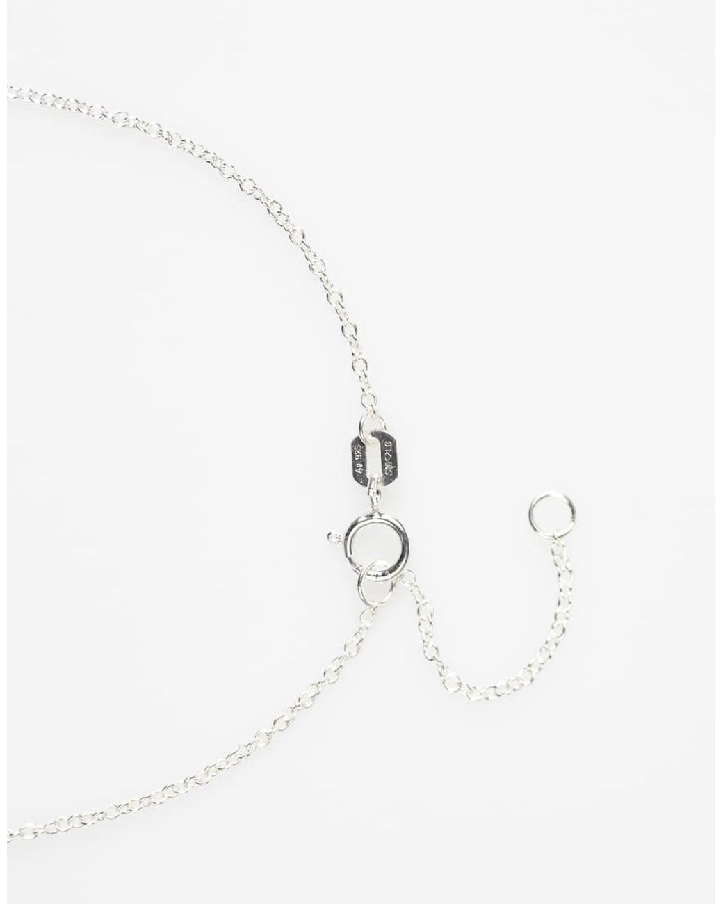 Lovisa White Sterling Cubic Zirconia Heart Necklace