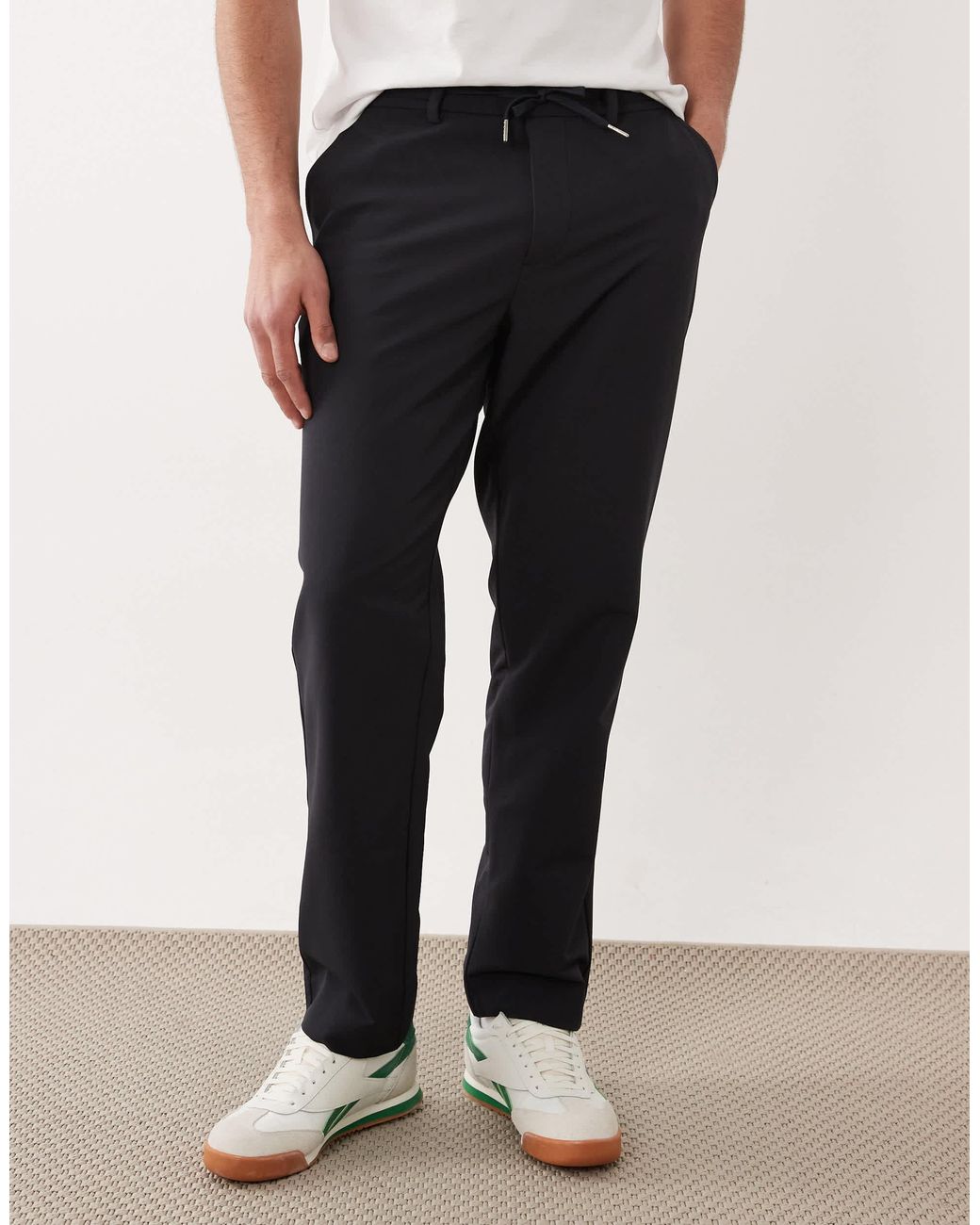 Jack & Jones White Kane Smart Jogger for men