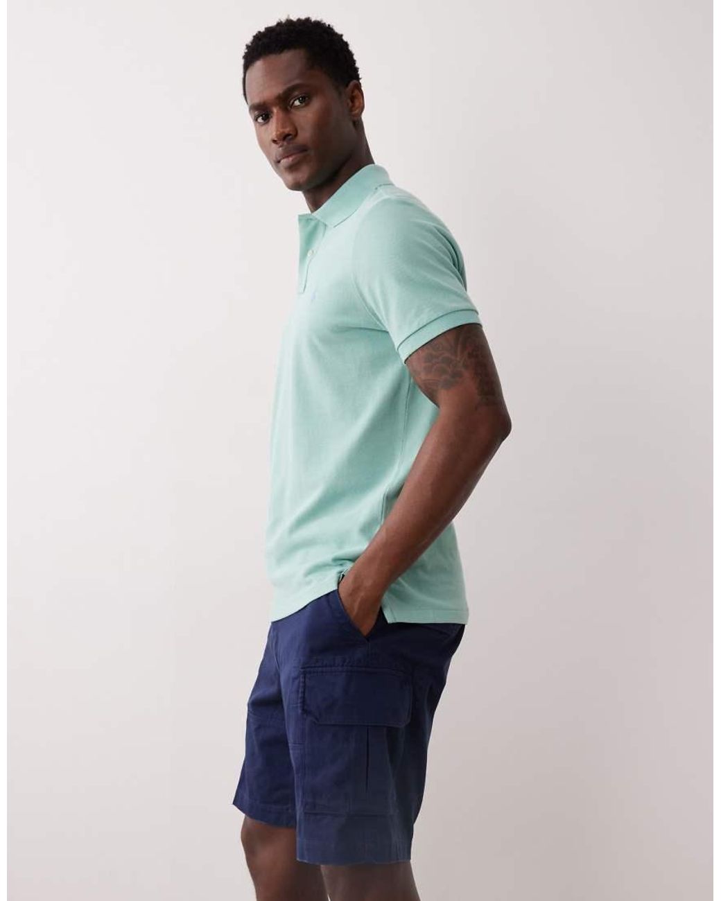 Polo Ralph Lauren Green Gellar Cargo Shorts for men