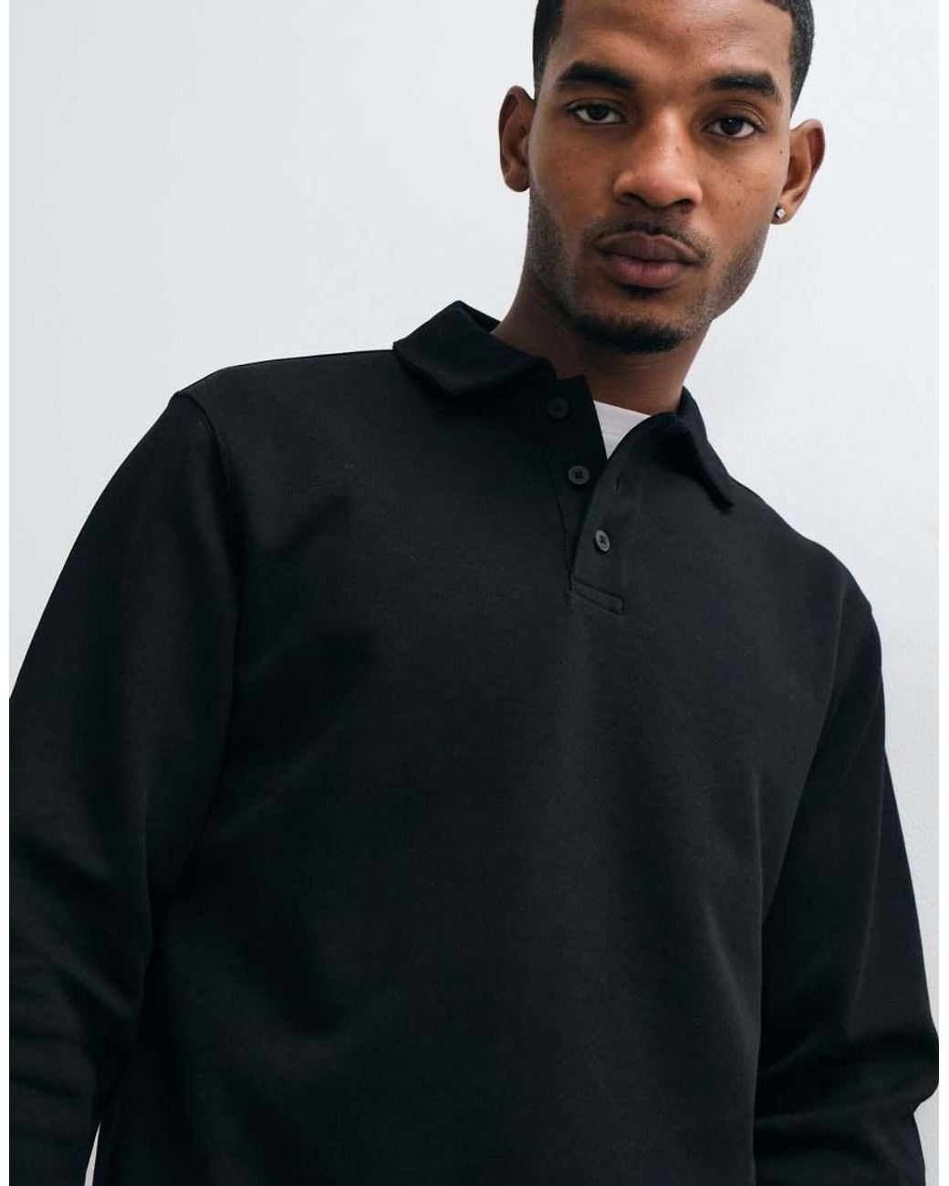 Mango Poloshirt Met Knoopsluiting in het Blue voor heren