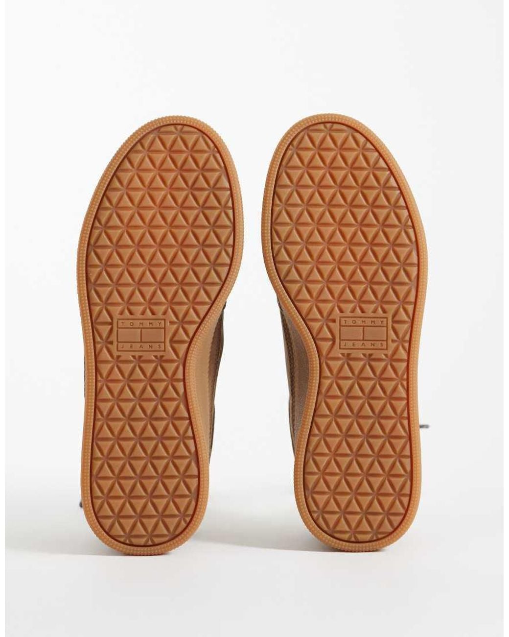 Tommy Hilfiger Brown Greenwich Max Real Suede Trainers