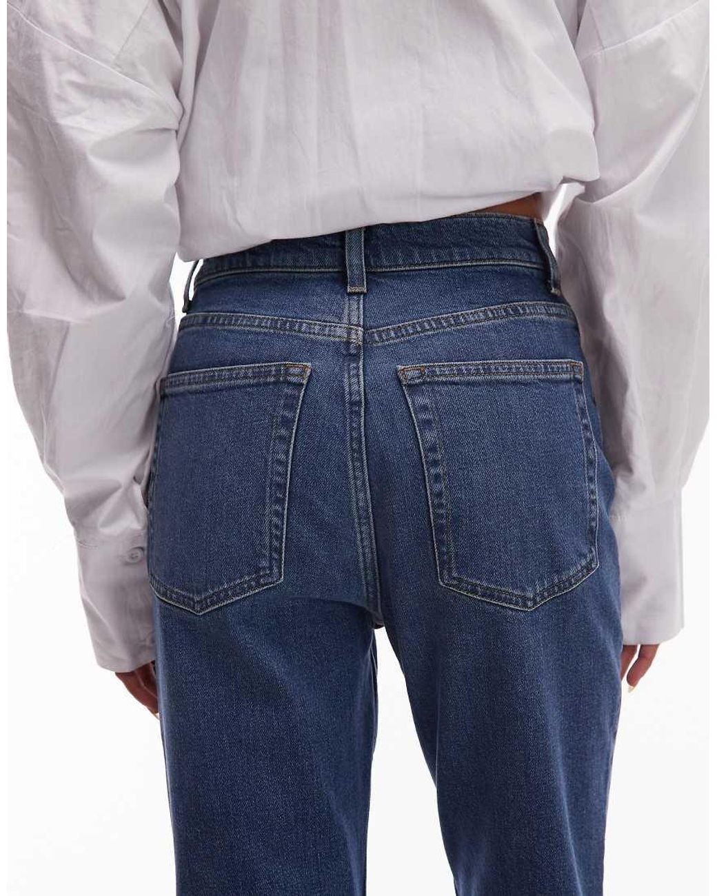 ARKET Blue Rain Slim Flare Jeans