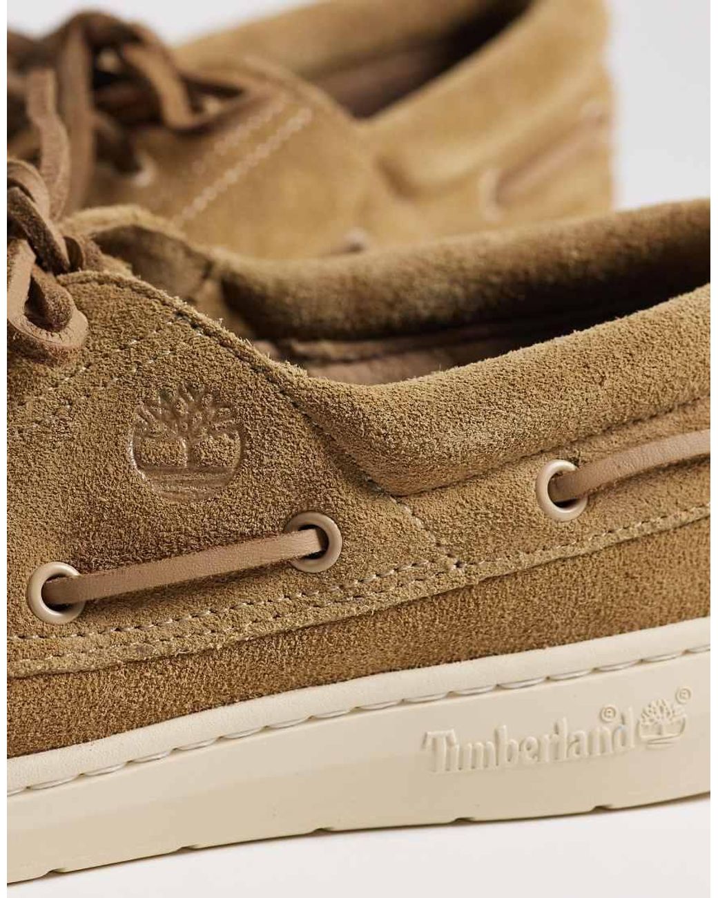 Timberland White Boat Shoe for men