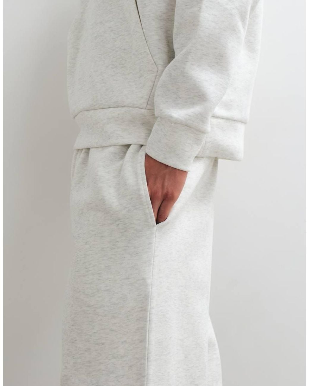 Jack & Jones White Loose Fit Heavy Weight joggers for men