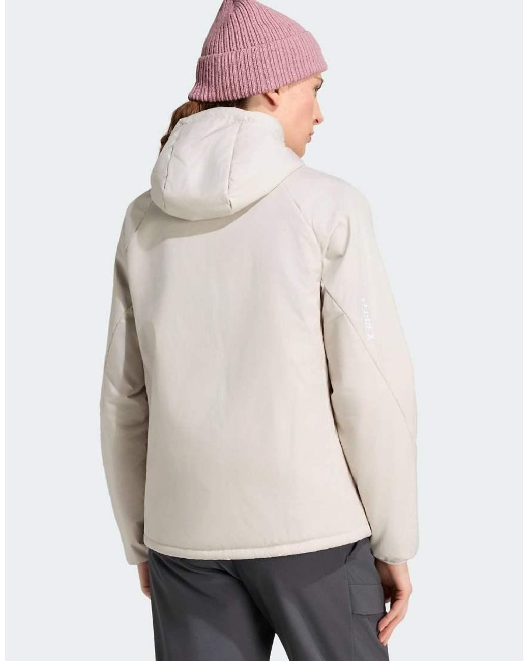 Adidas Originals Pink Terrex Multi Climawarm Insulated Hooded Jacket