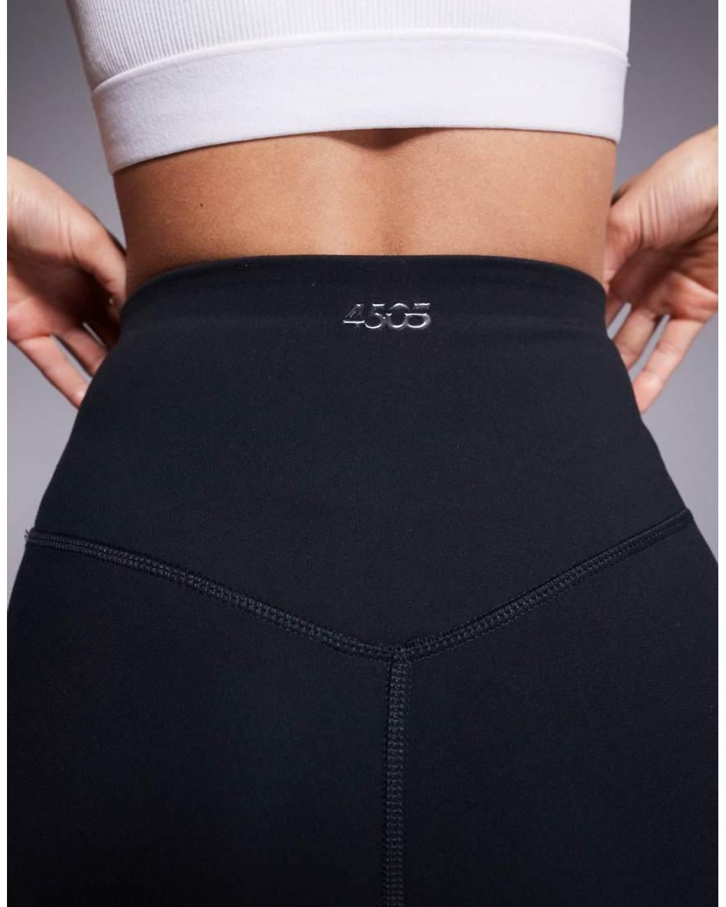4505 Blue Petite Icon Soft Touch High Waist Yoga Legging