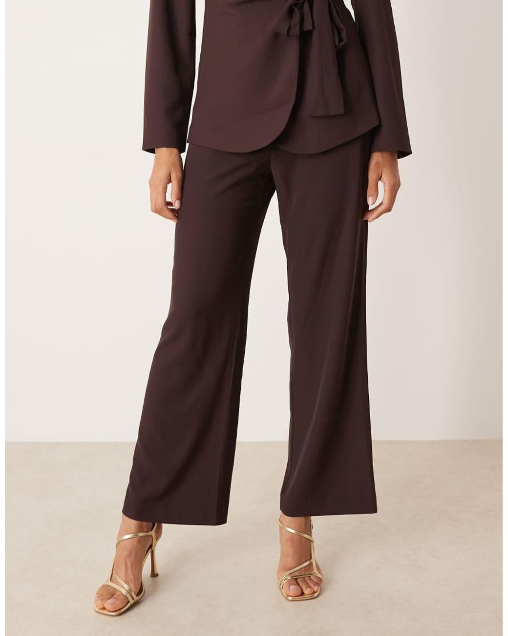 Aware Natural Straight Leg Tailored Trouser Co-ord