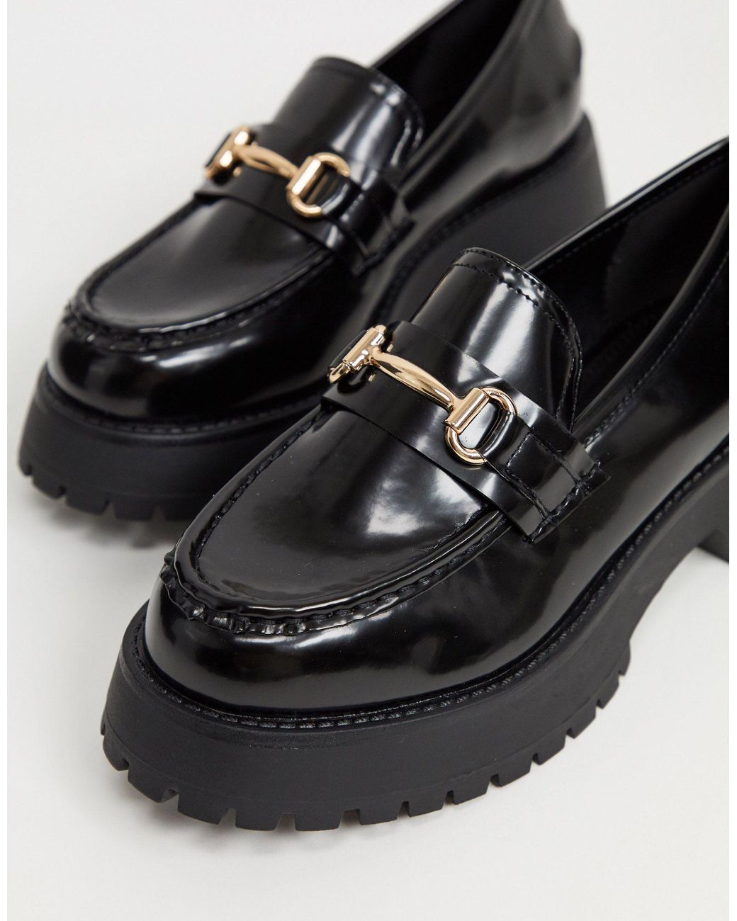 ASOS Wide Fit Monster Chunky Loafers in 