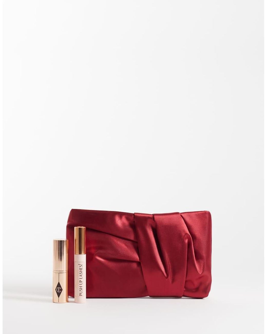 True Decadence Red Clutch Bag