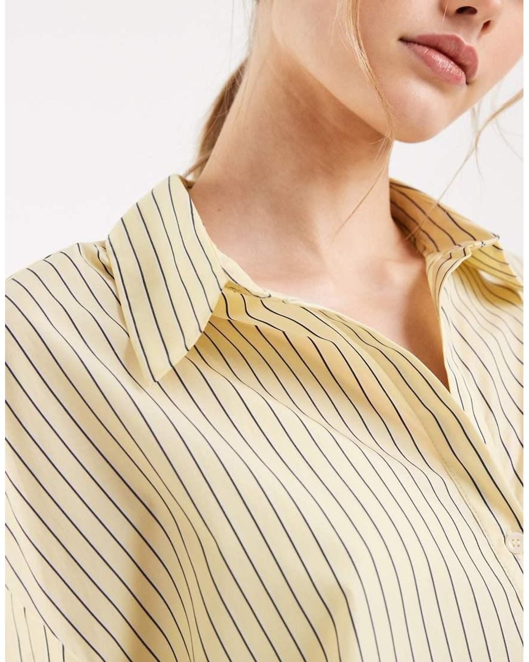 ONLY Natural Oversized Shirt