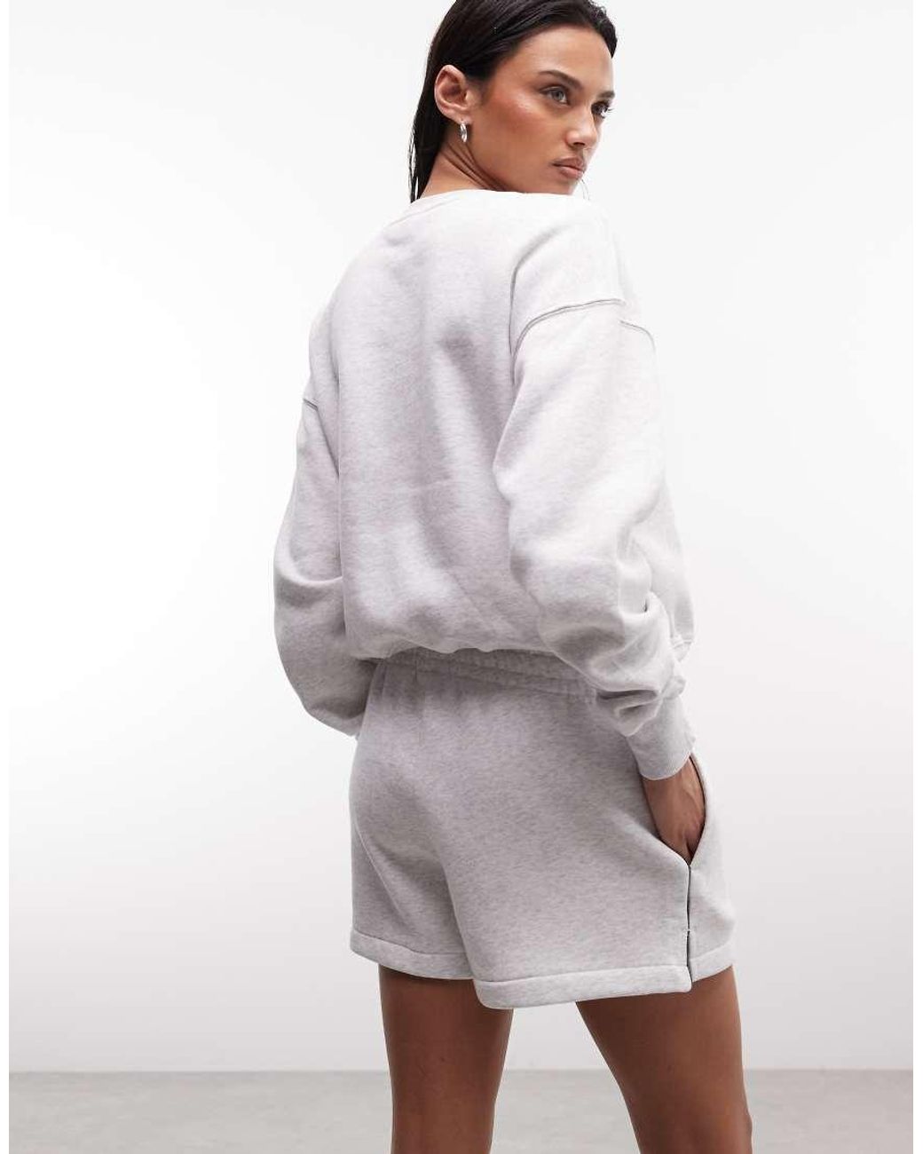 Nike White Tennis Graphic Shorts