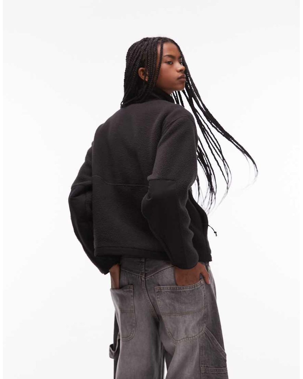 The North Face Black Yumiori Off Peak Full Zip Fleece Jacket