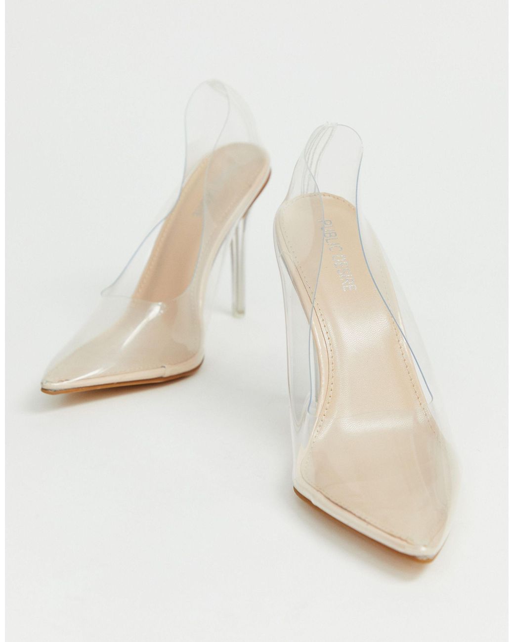 public desire drank clear pumps