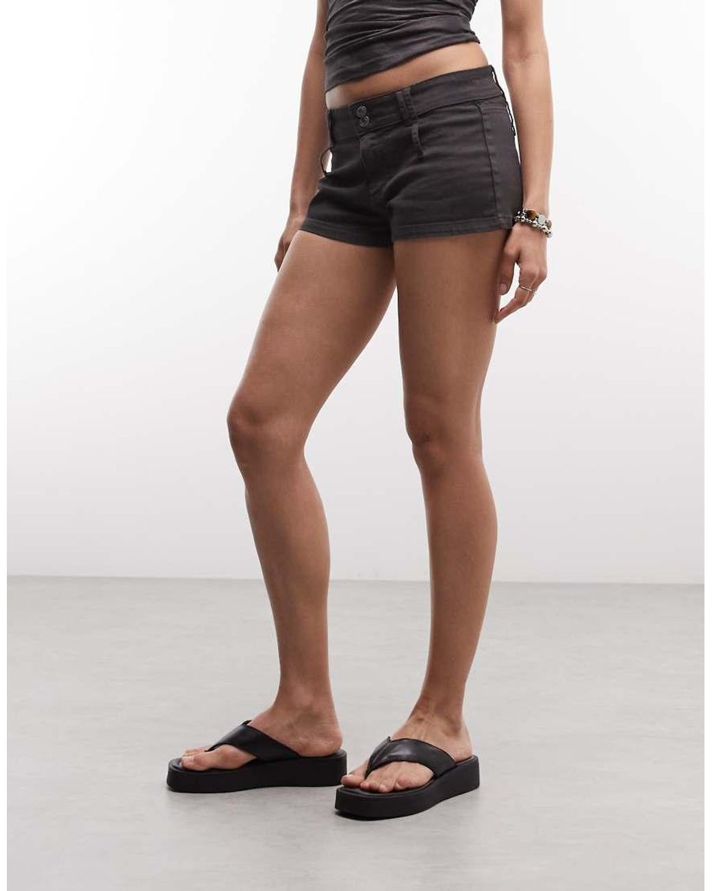 Weekday Natural Micro Shorts