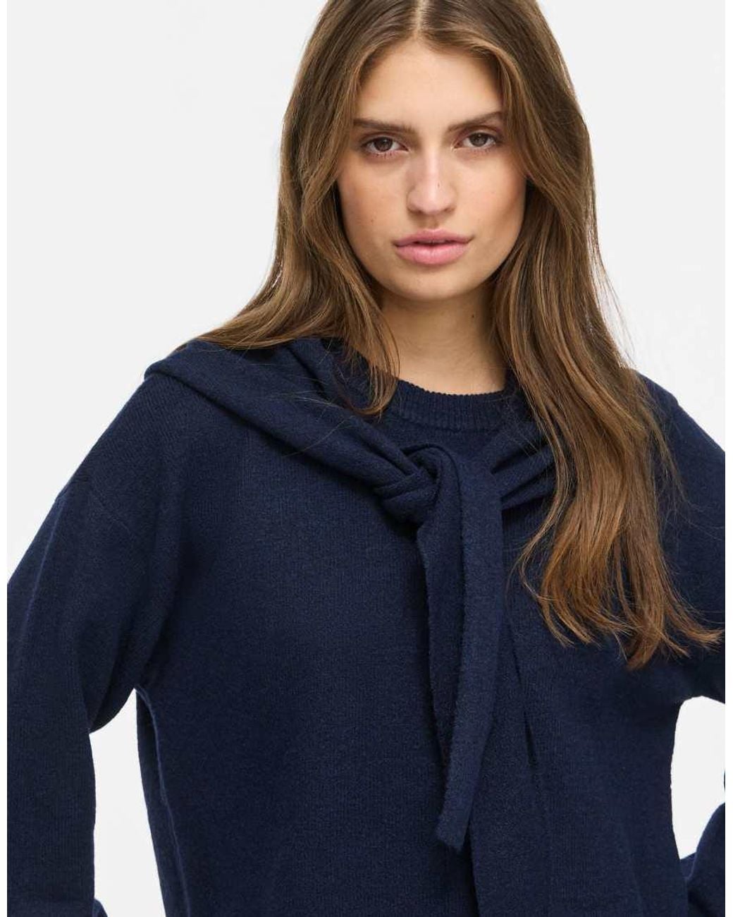 Noisy May Blue Knitted Jumper