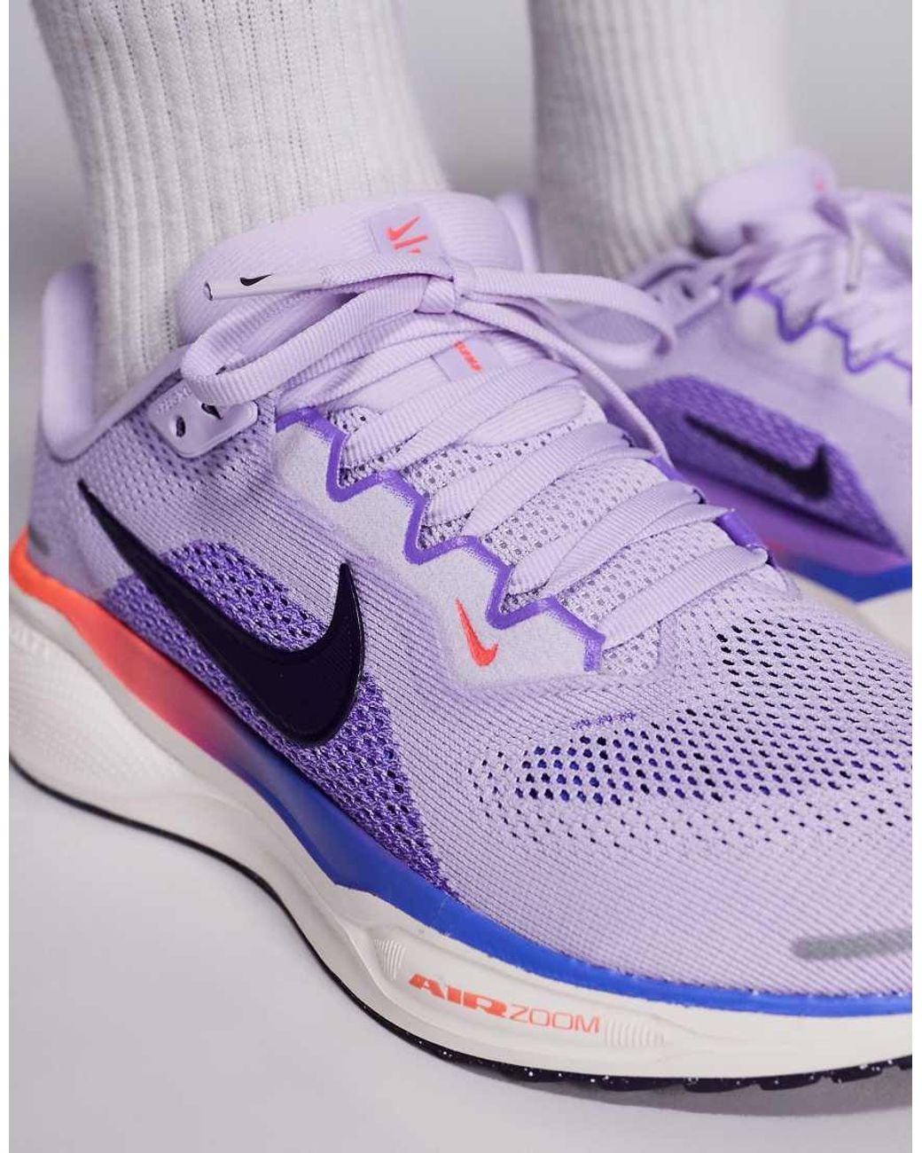 Nike Purple Air Zoom Pegasus 41 Trainers