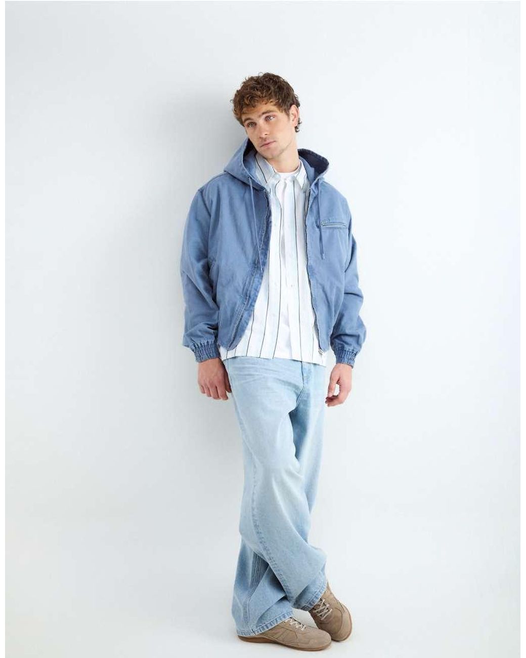 Balmohk Jack Met Capuchon in het Blue voor heren