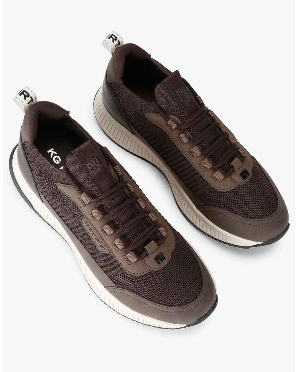 KG by Kurt Geiger Brown Jasper Trainers for men