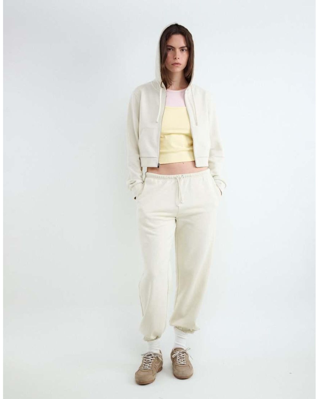 Sudadera Con Capucha Balmohk de color White