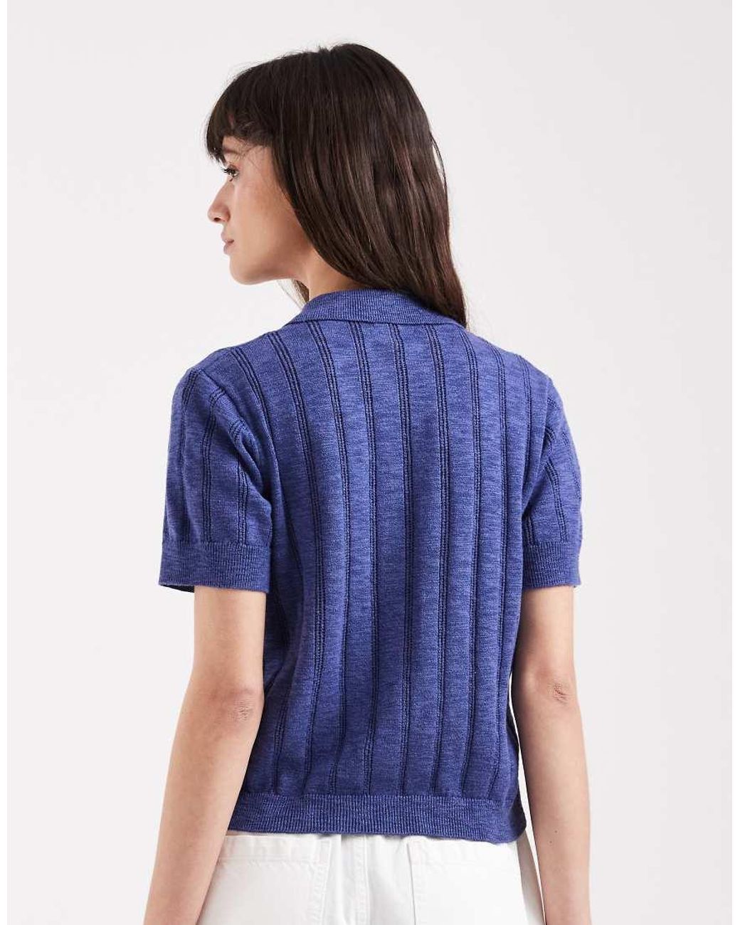 Wrangler Blue Single Pocket Cardigan
