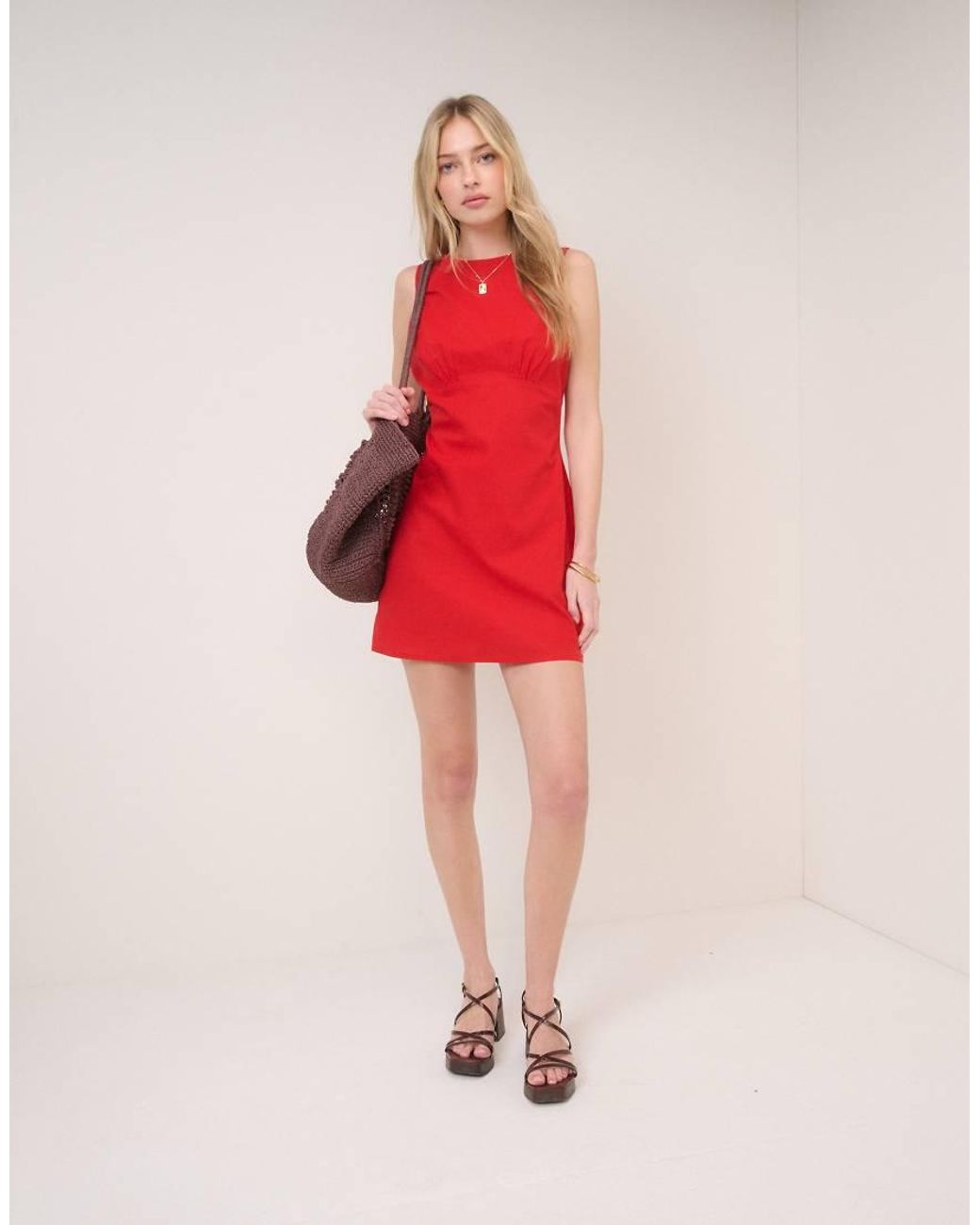 Nobody's Child Red Vicky Mini Dress