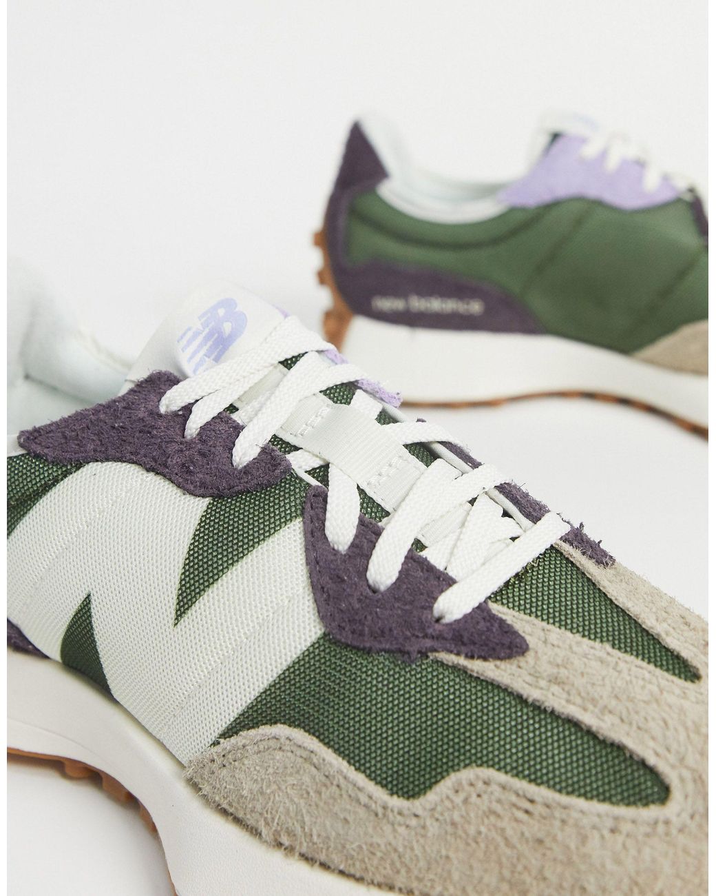 New Balance 327 Summer Brights Trainers in Green | Lyst UK