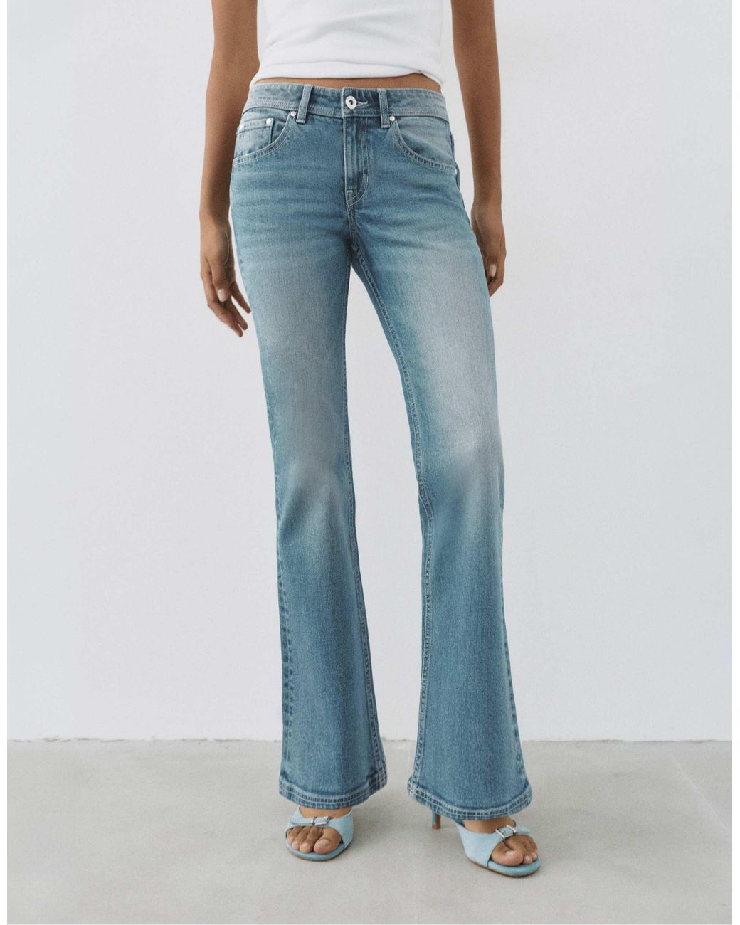 Pull&Bear Blue – bootcut-jeans